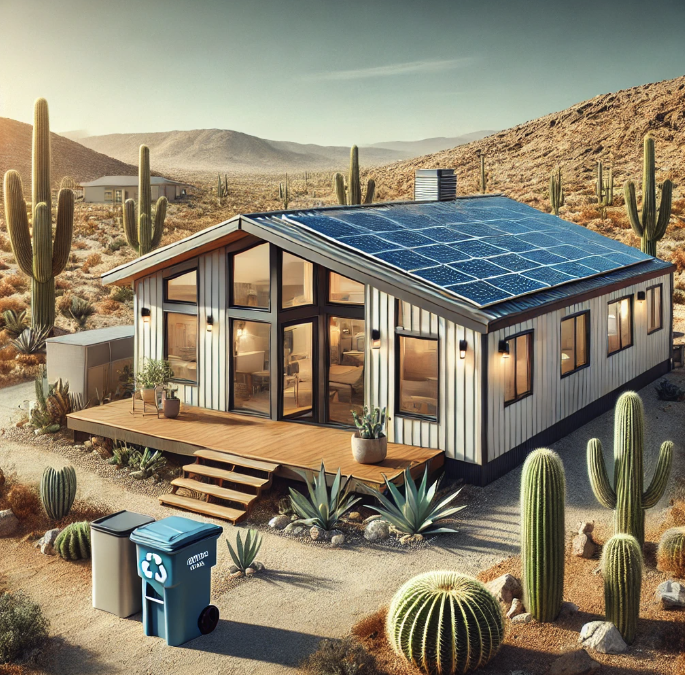 The Eco-Friendly Benefits of Manufactured Homes in High Desert Regions